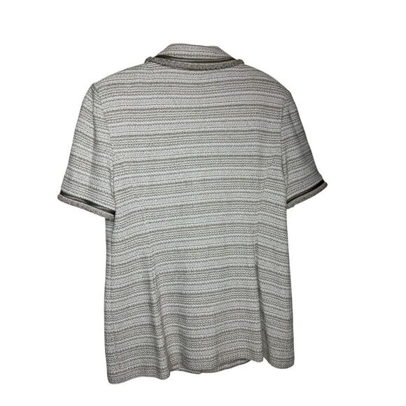 St. John Collection Wool Blend Short Sleeve Blazer NWT Women's Sz. 14 - Picture 4 of 5